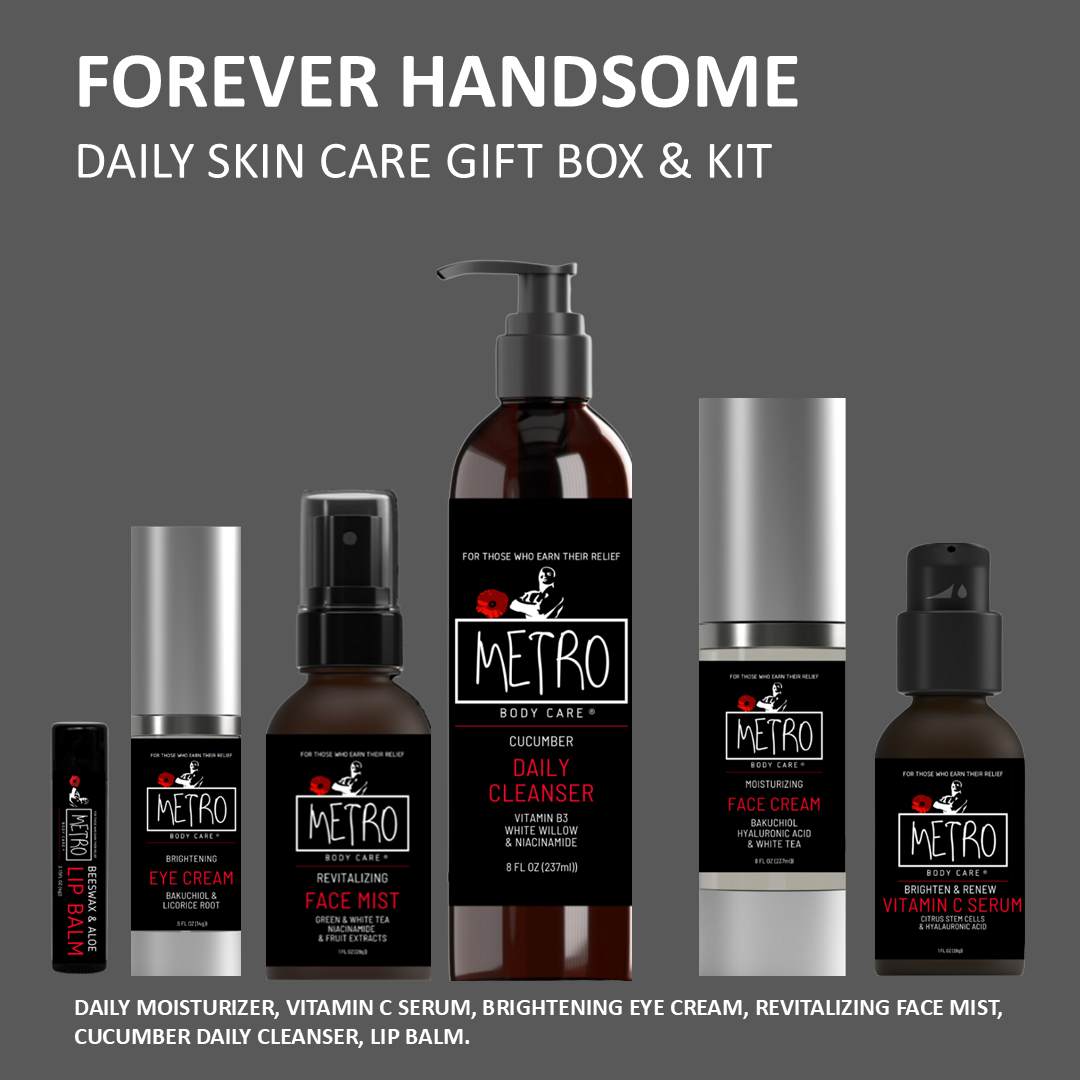 Forever Handsome Daily Skin Care Gift Box &amp; Kit