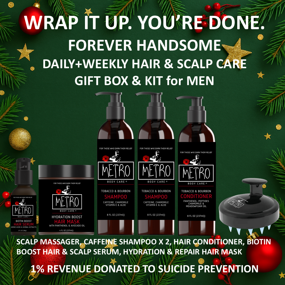 Daily + Weekly Healthy Hair &amp; Scalp Care Gift Box &amp; Kit